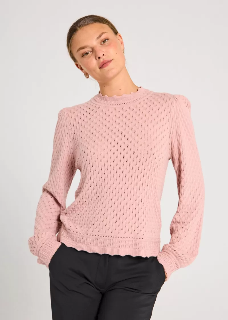 FREEQUENT Strik & Pullovers<FQGINA - PULLOVER - ROSA