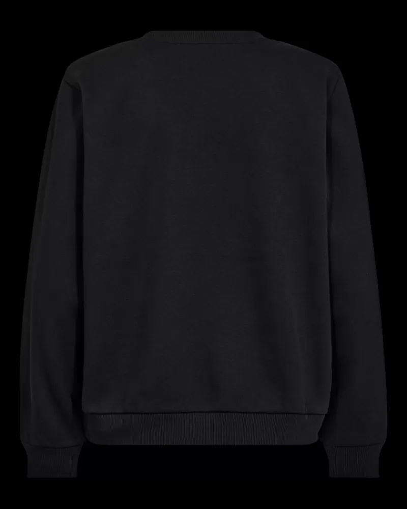 FREEQUENT Strik & Pullovers<FQKAMELA - PULLOVER - SORT