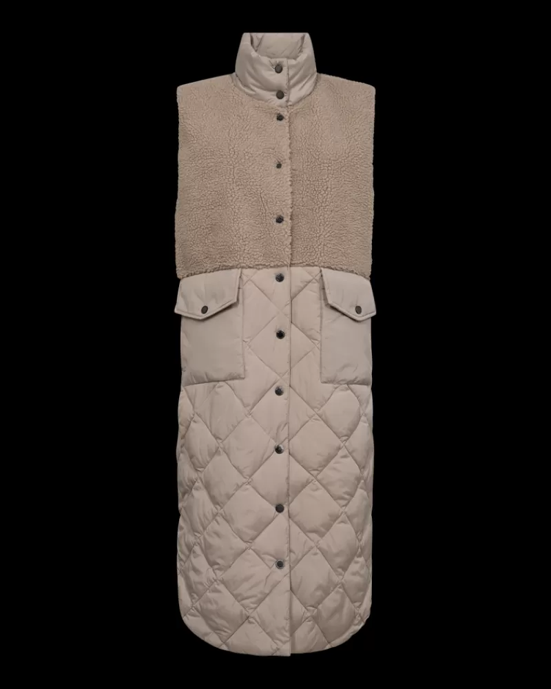 FREEQUENT Veste<FQOLGA - VEST - BEIGE