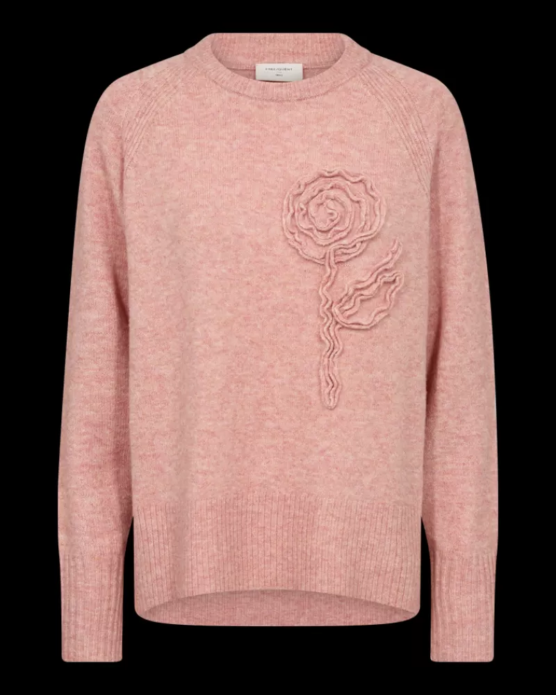 FREEQUENT Strik & Pullovers<FQVIDOO - PULLOVER - ROSA